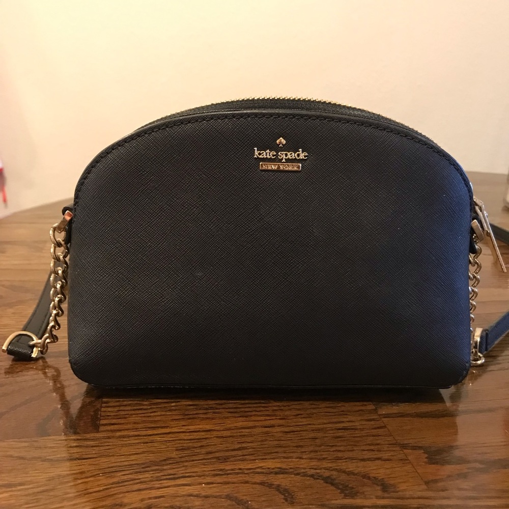 Small black Kate Spade crossbody bag